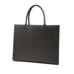 Medium Triomphe Coated Canvas Cabas Horizontal Tote