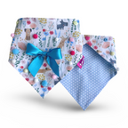 Meadow Dachshunds Pom Pom Bandana - Snap On