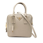 Saffiano Lux Satchel