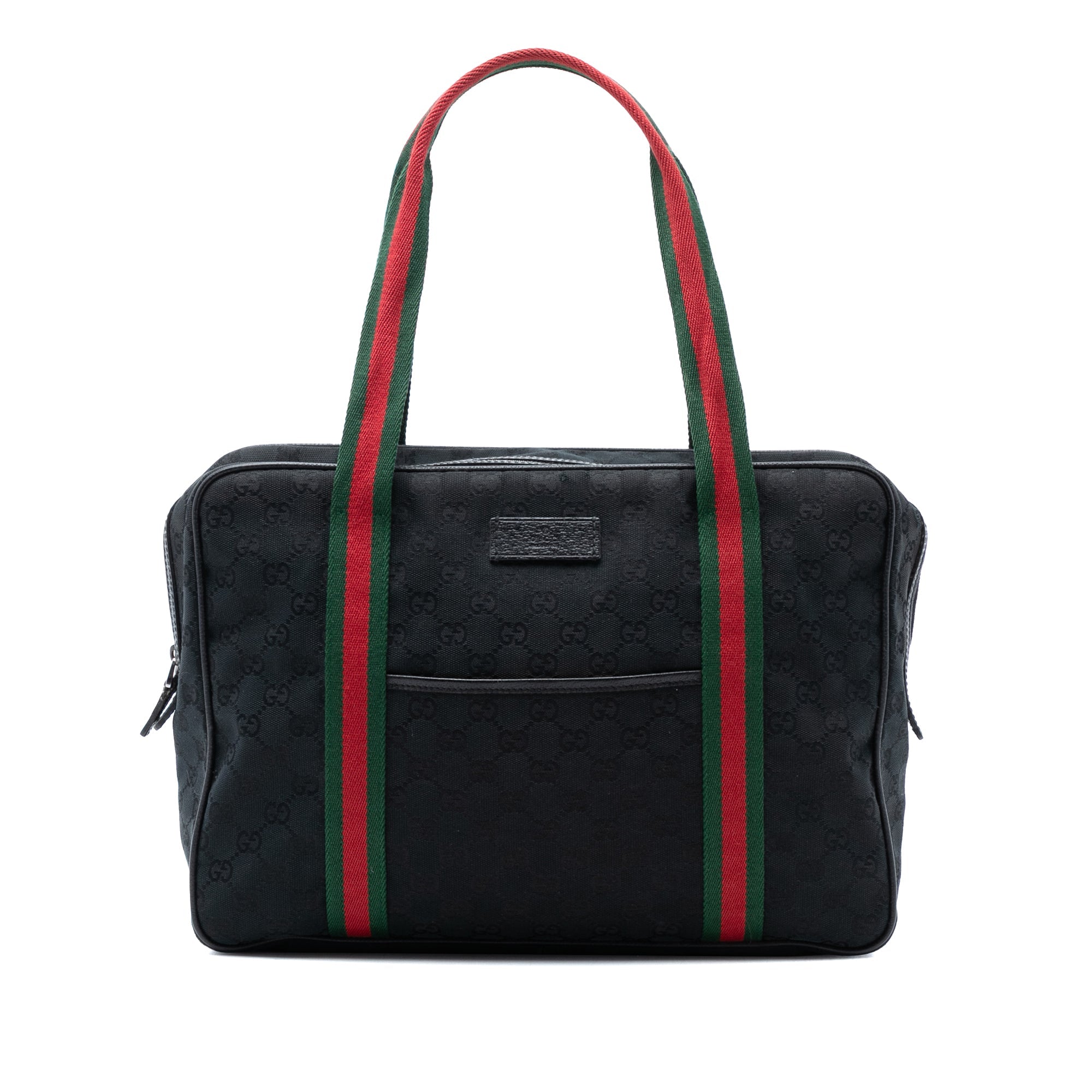 GG Canvas Web Business Bag
