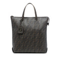 Zucca Coated Canvas Vertical Tote