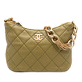 Paris Dakar Quilted Lambskin Mixed Chain Hobo