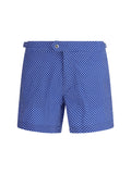 Tom Ford Polka Dot Swim Shorts — Blue