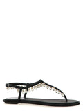 René Caovilla Diana Sandal — Black