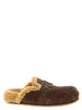 René Caovilla Morgana Slipper — Brown