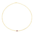 Garnet Mirrored Chain
