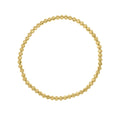 Moon-Cut Bead Stretch Bracelet