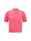 Burberry Check Polo — Pink