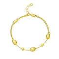 Adjustable Puff Pebble Bracelet/Anklet