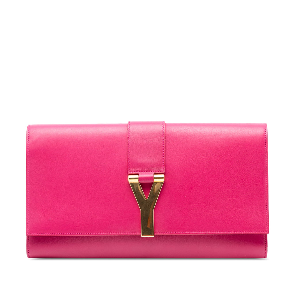 Leather Chyc Ligne Clutch