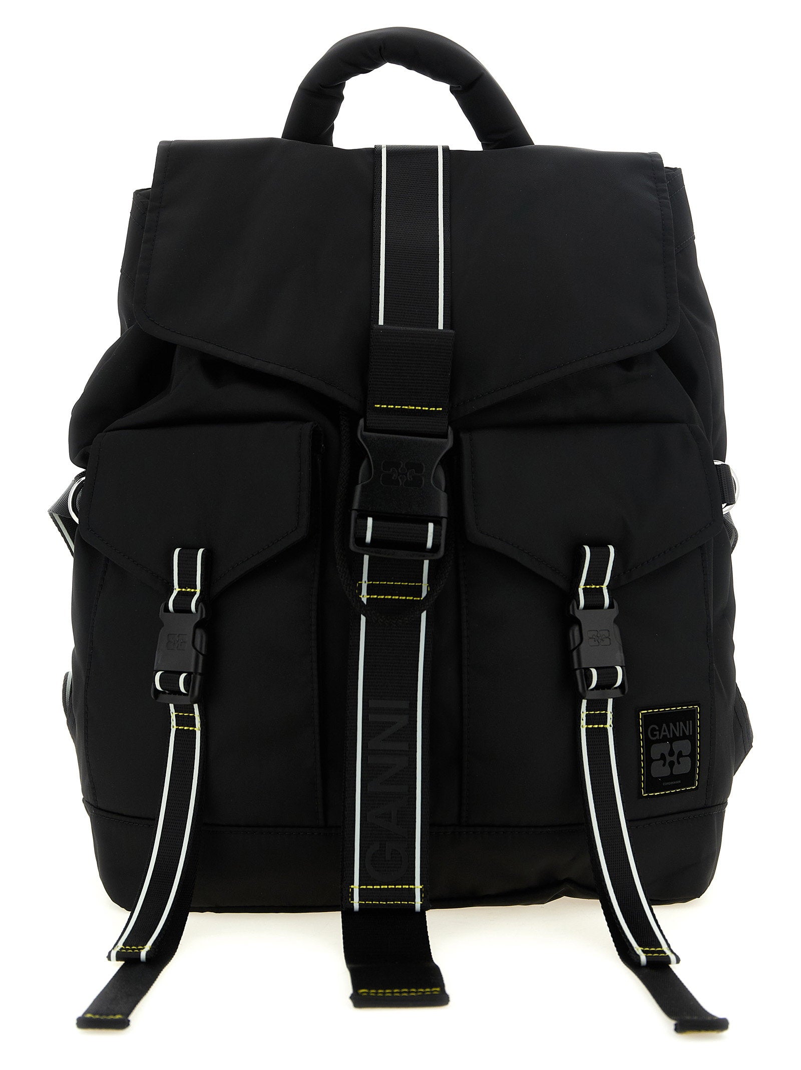 Ganni Backpack — Black