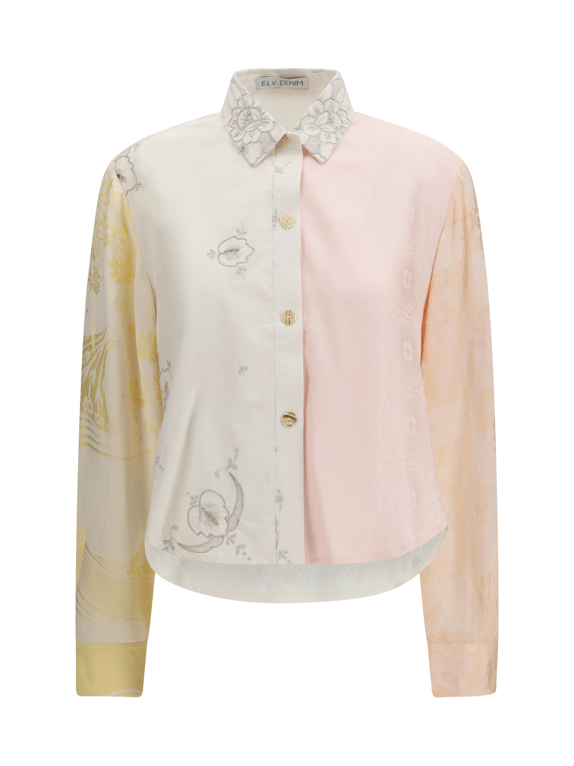 E.L.V. Denim Emilie Shirt — Multicolor