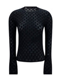 Gucci GG Dévoré Cotton T-Shirt — Black