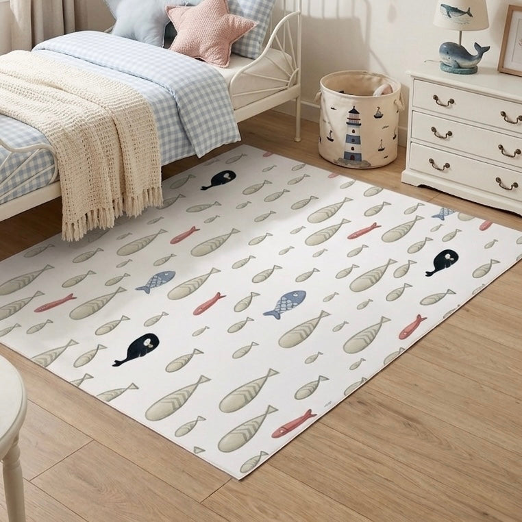 Alfombra Vinilica 120x160 SDC FISH