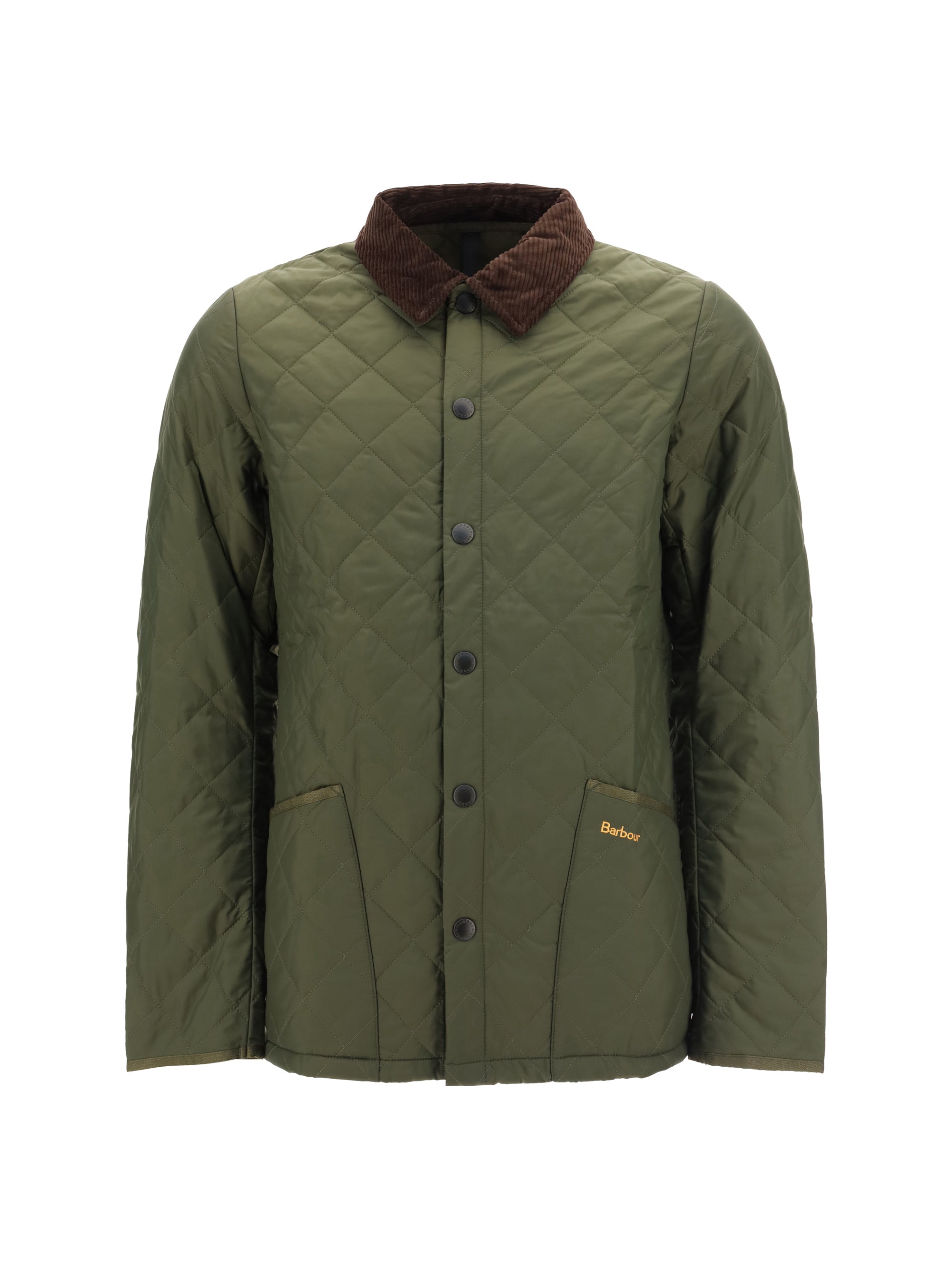 Barbour Heritage Quilt Down Jacket — Green