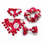 Santa’s Grotto Christmas Bandana - Slim Opening