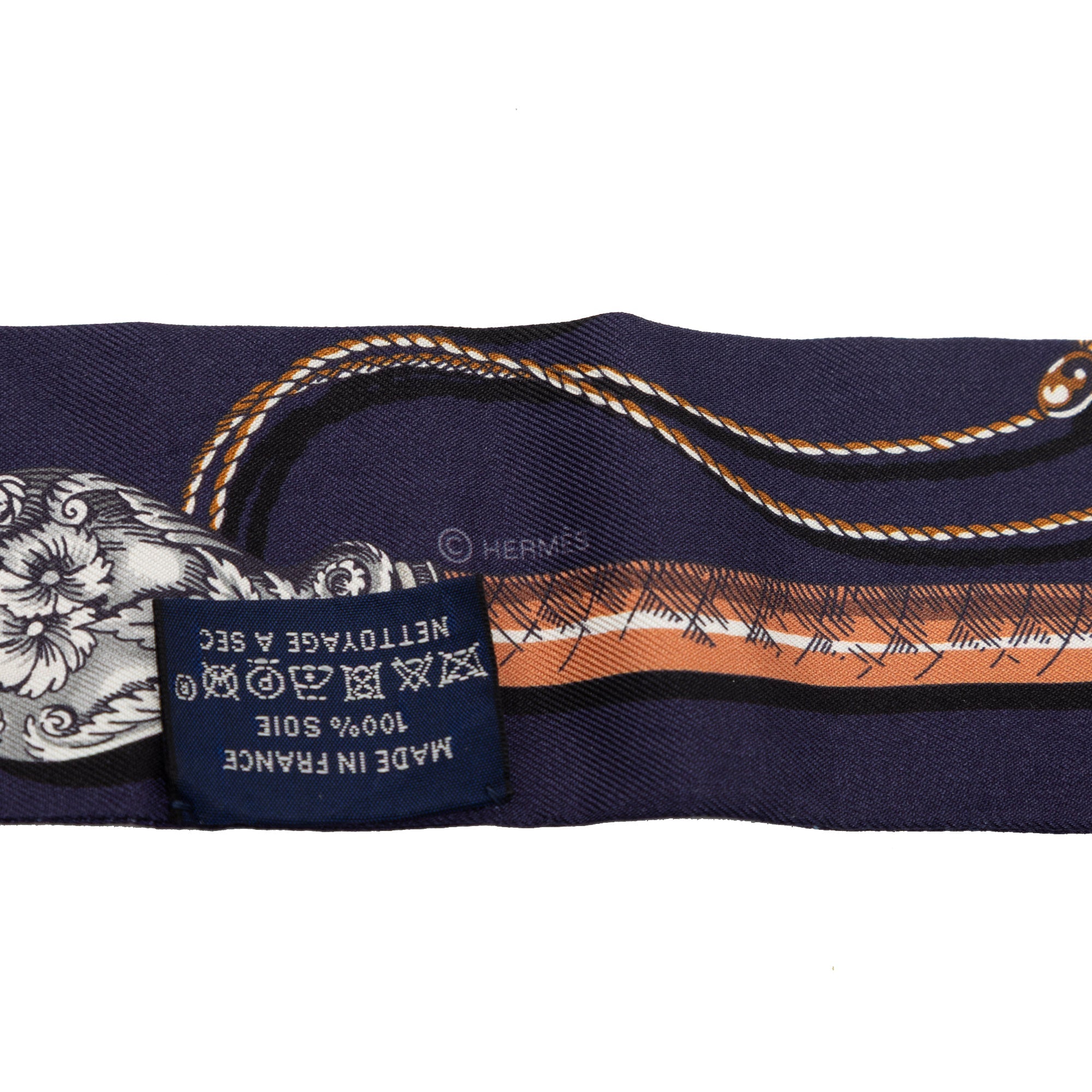 Cavalcades Silk Twilly Scarf