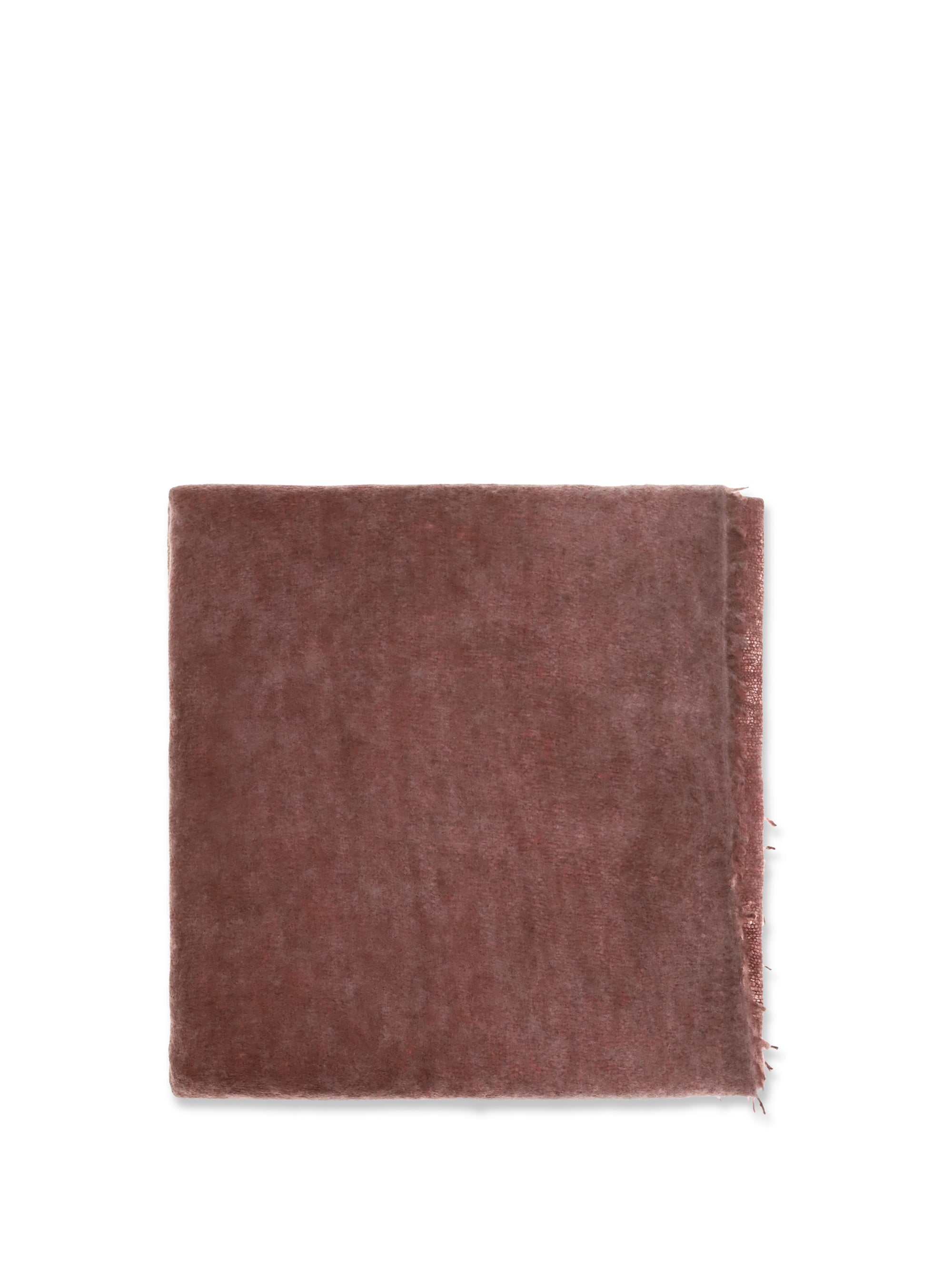 Mirror In The Sky Lightweight Cashmere Scarf — Brown