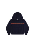 Gucci Horsebit-Embellished Cotton Hoodie — Navy
