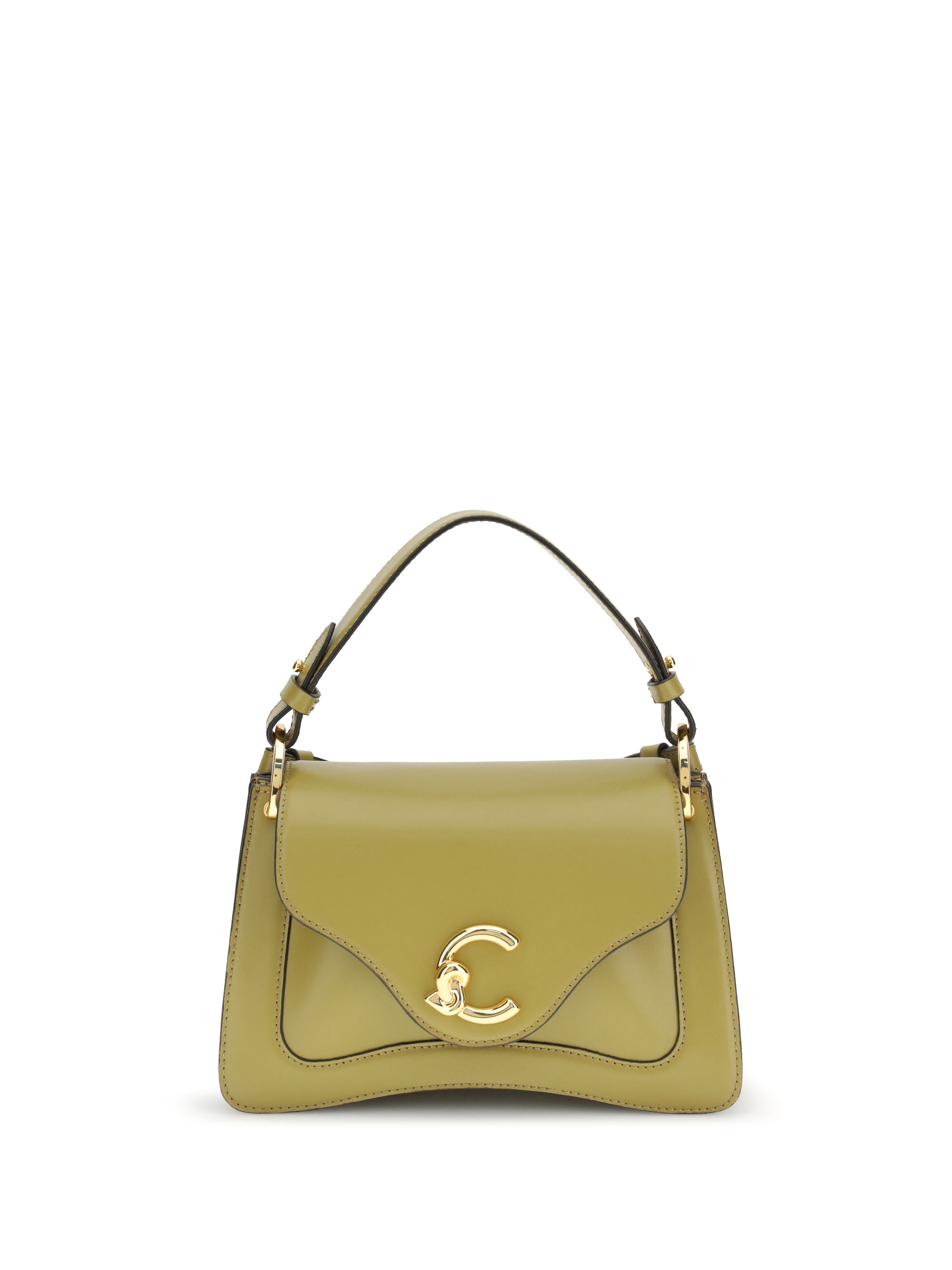 Coccinelle C-Me Top Handle Bag — Yellow