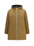 Herno Double-Face Quilted Down Jacket — Camel