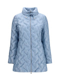 Herno Quilted Goose Down Down Jacket — Blue