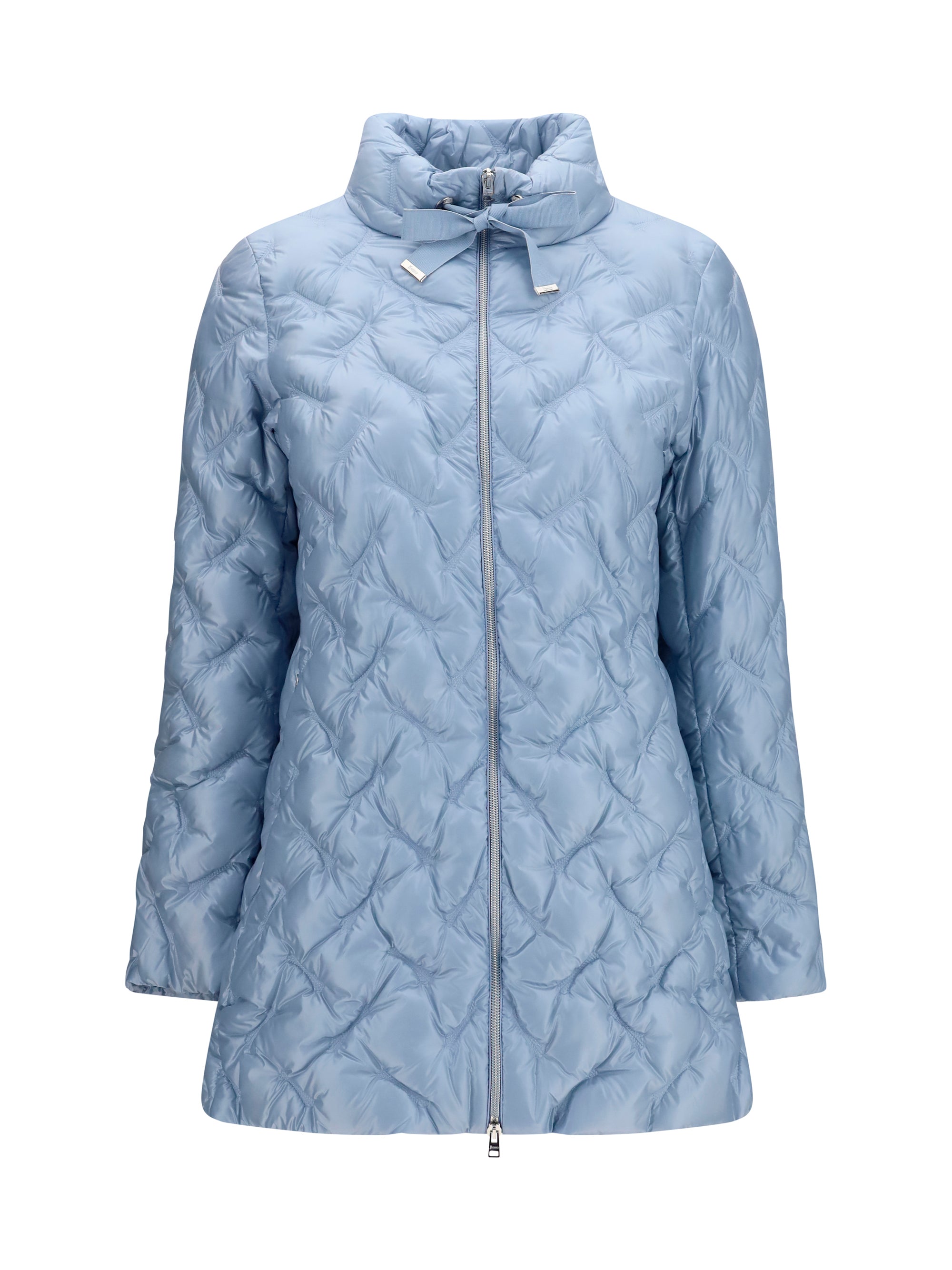 Herno Quilted Goose Down Down Jacket — Blue