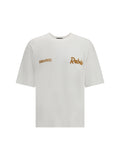 Dsquared2 Logo-Embroidered T-Shirt — White