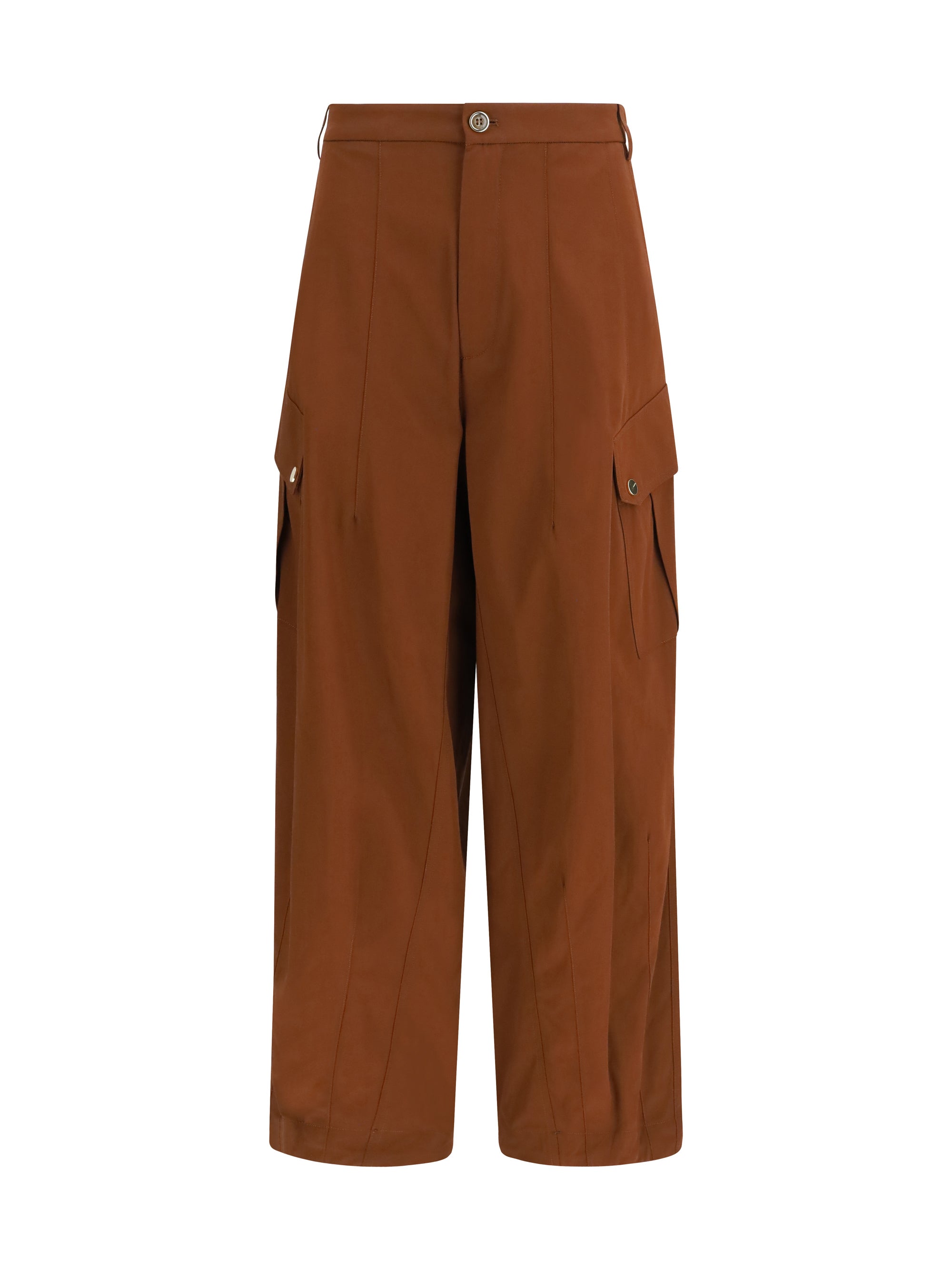 Pinko Cargo Pants — Brown