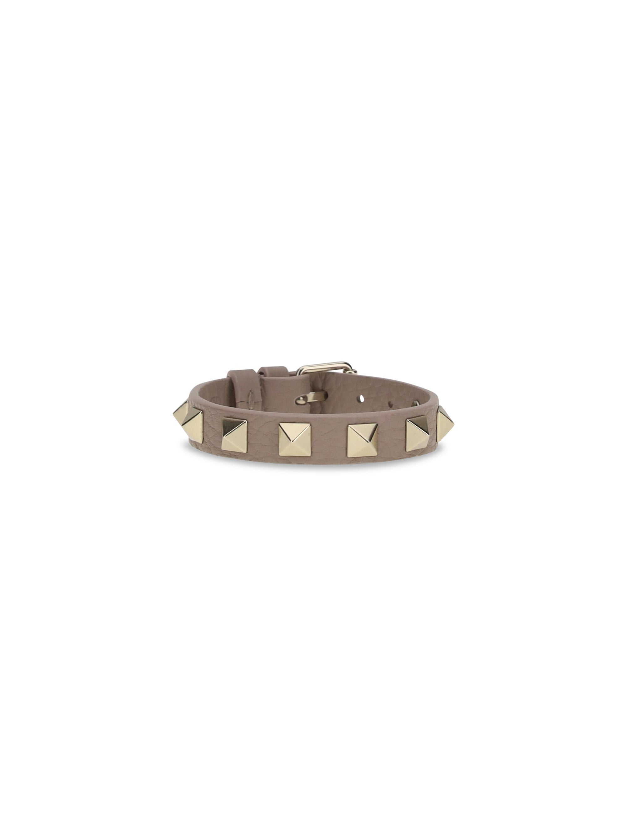 Valentino Garavani Rockstud Bracelet — Beige