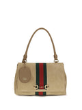 Gucci Paparazzo Shoulder Bag — Beige