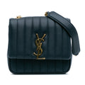 Medium Lambskin Monogram Vicky Chain Bag