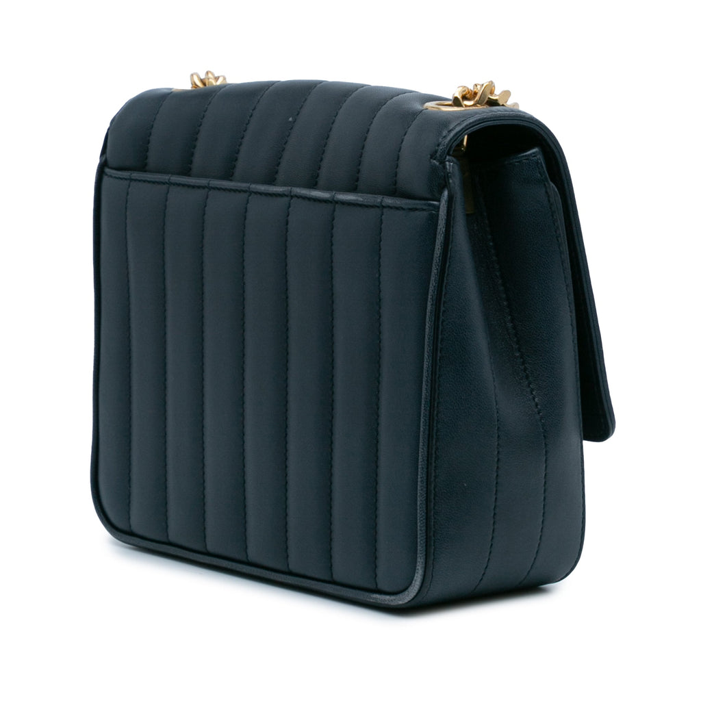 Medium Lambskin Monogram Vicky Chain Bag