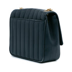 Medium Lambskin Monogram Vicky Chain Bag
