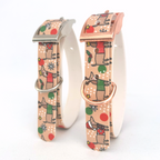Christmas Dachshunds Handmade Dog Collar
