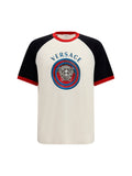 Versace Medusa Logo Raglan T-Shirt — White