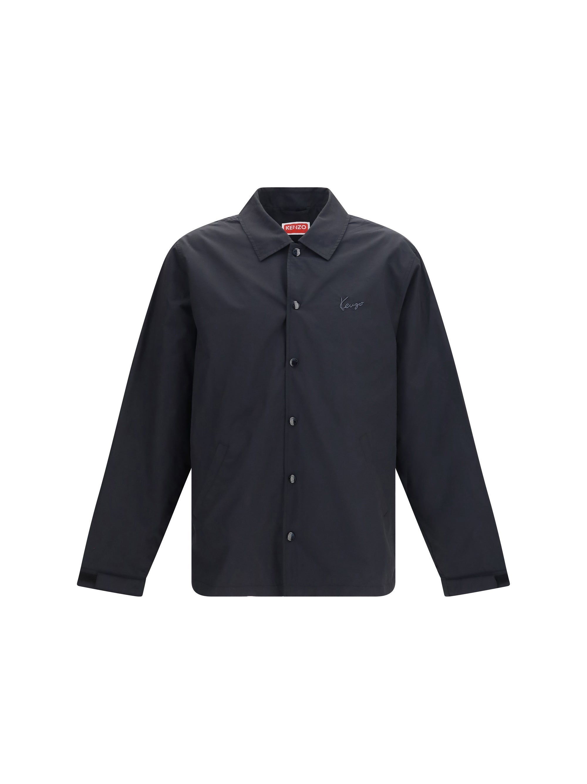 Kenzo Lightweight Cotton and Nylon Jacket — Black