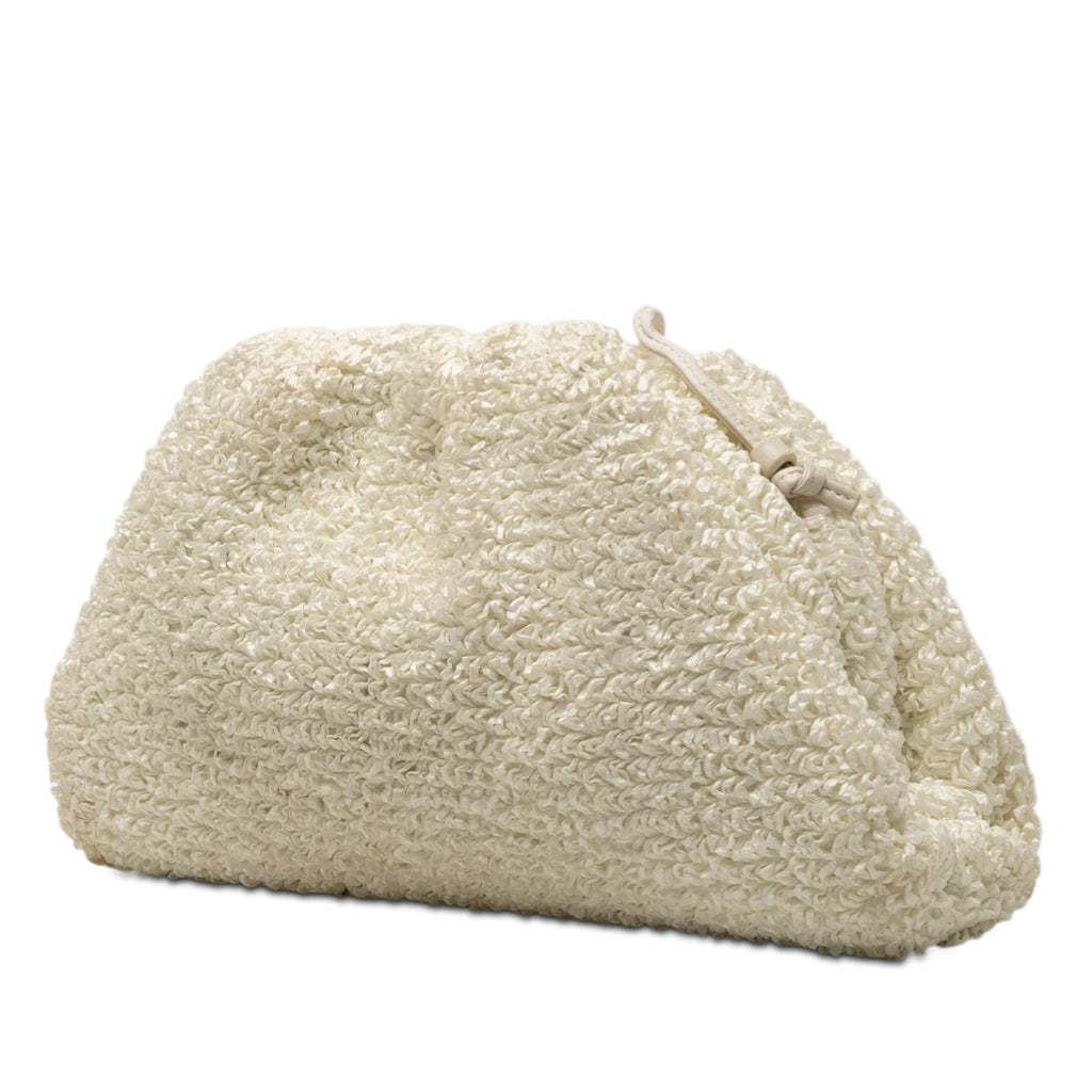 Boucle Raffia The Mini Pouch Crossbody