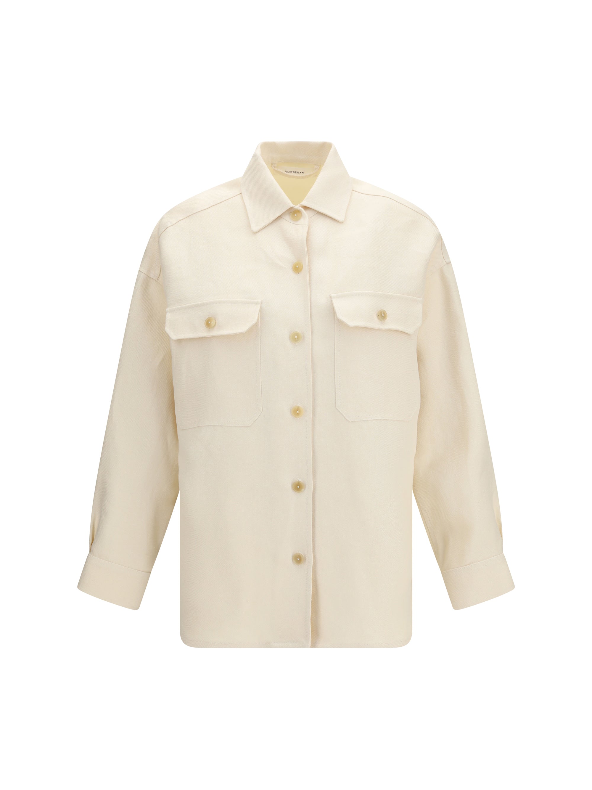 Umit Benan Luisa Overshirt — Beige