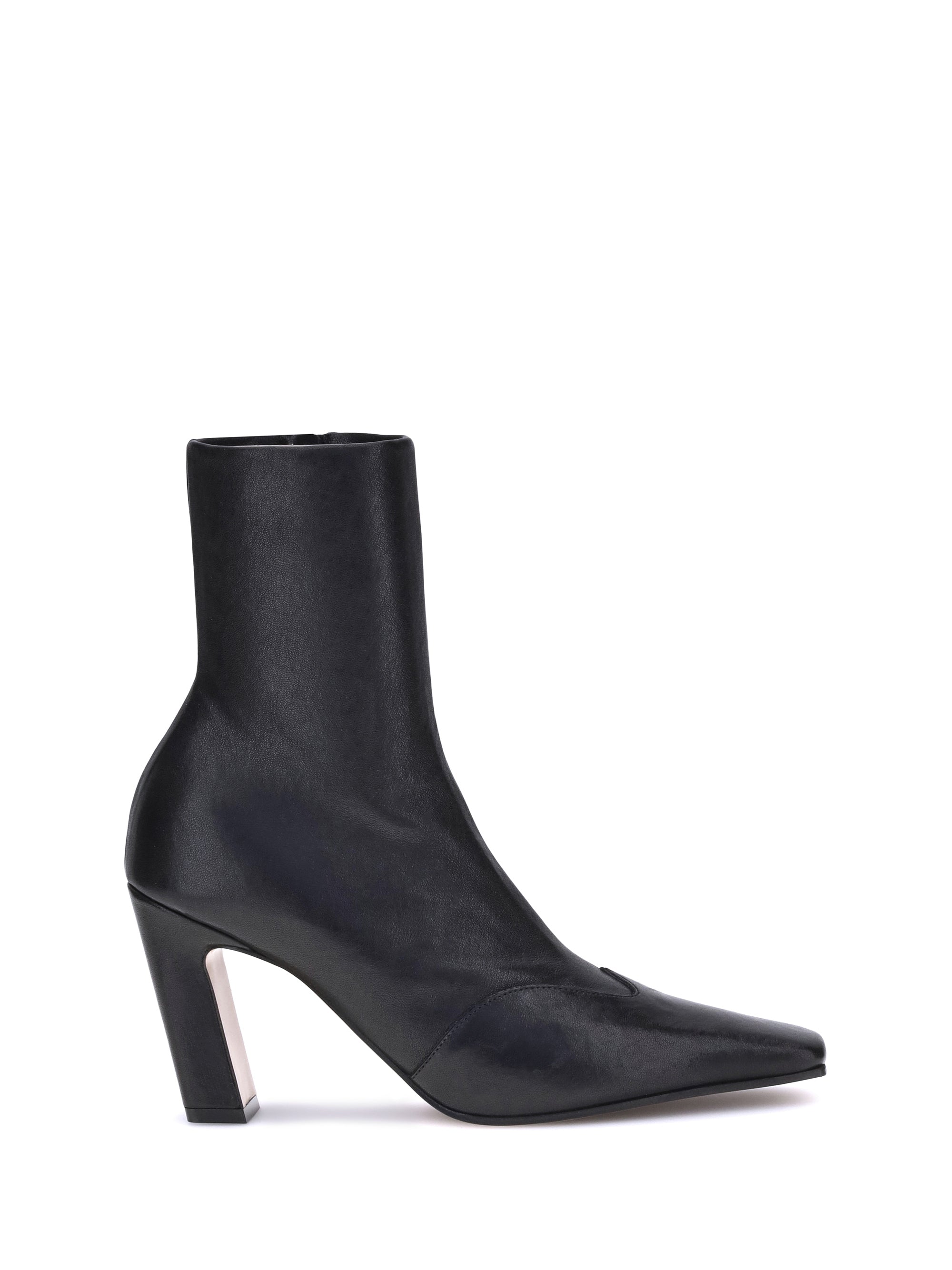 Khaite Nevada Ankle Boot — Black