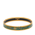 Narrow Enamel Fruits Cloisonne Bangle 65