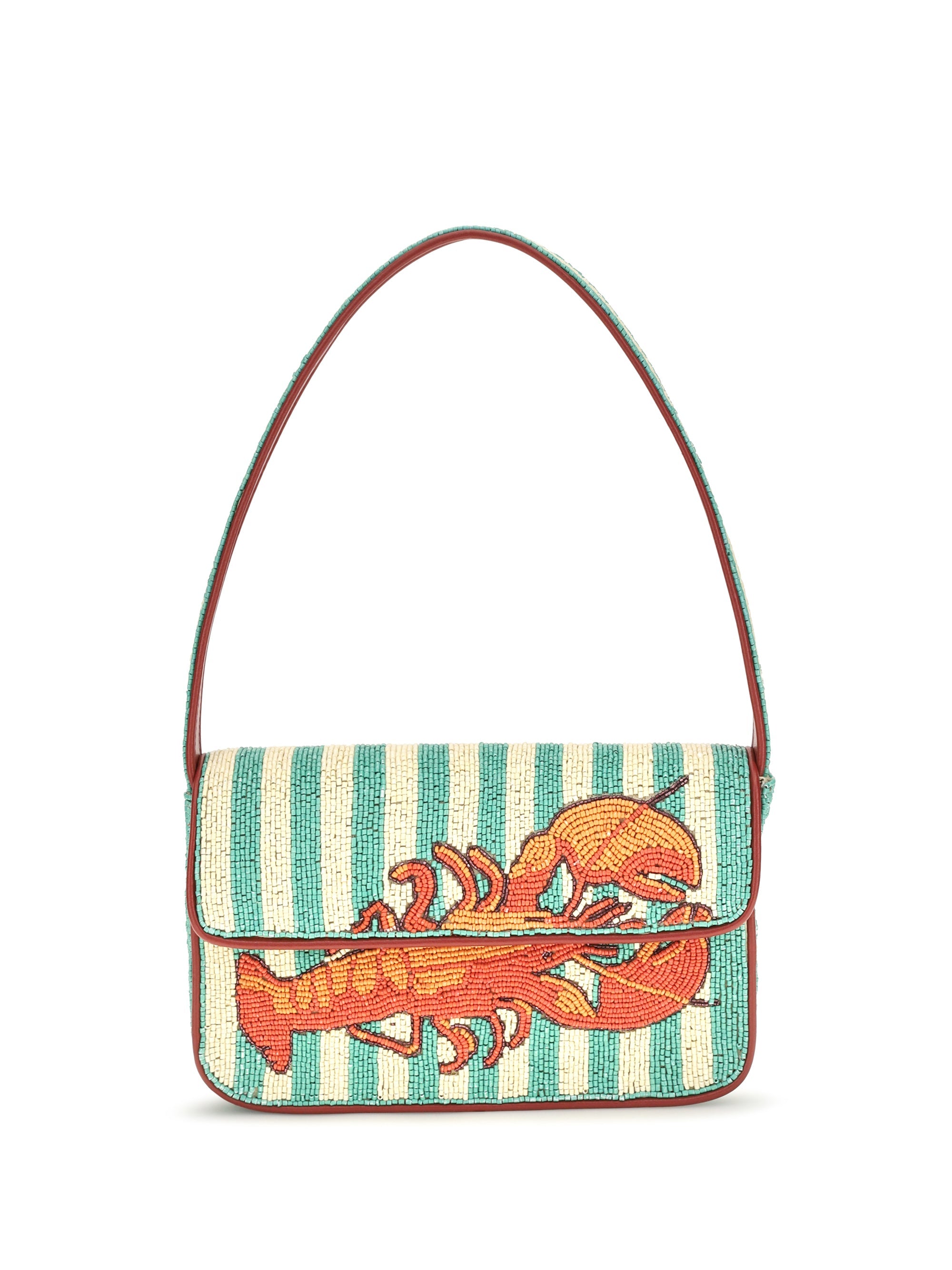 Staud Tommy Shoulder Bag — Multicolor