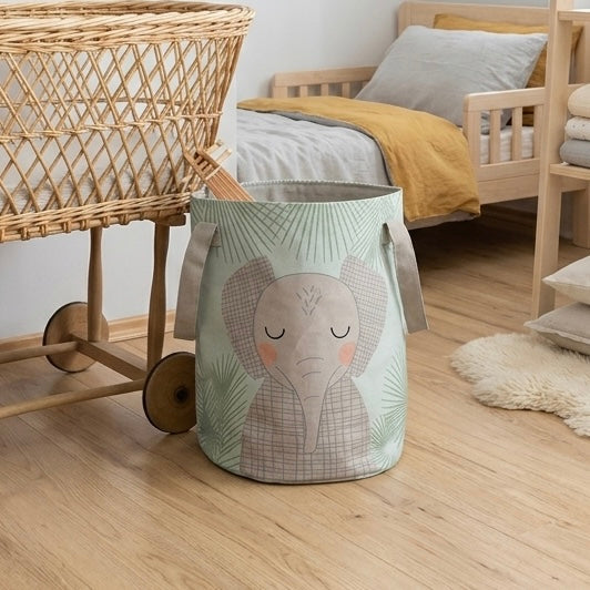 Cesta de almacenamiento JUNKO para habitación infantil