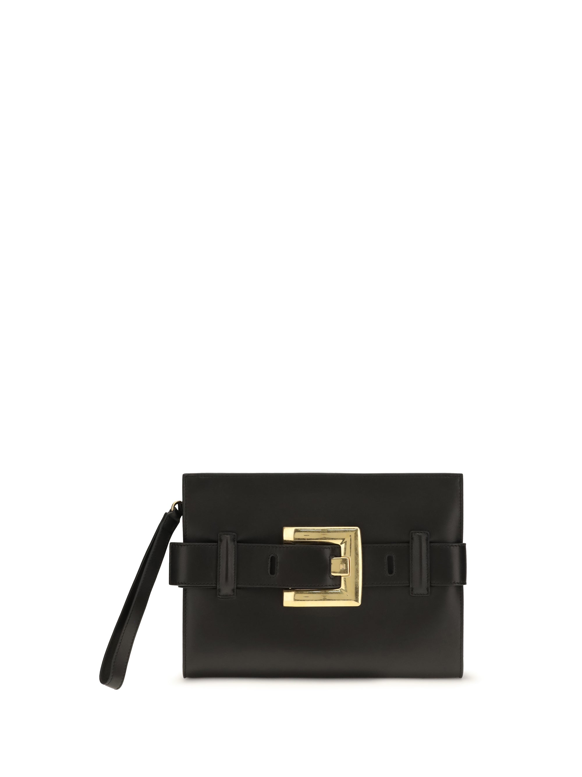 Balmain Anthem Clutch — Black