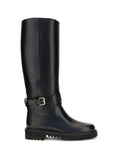 Valentino Garavani VLogo Signature Calfskin Boot — Black