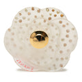 CC Resin and Crystal Camellia Brooch