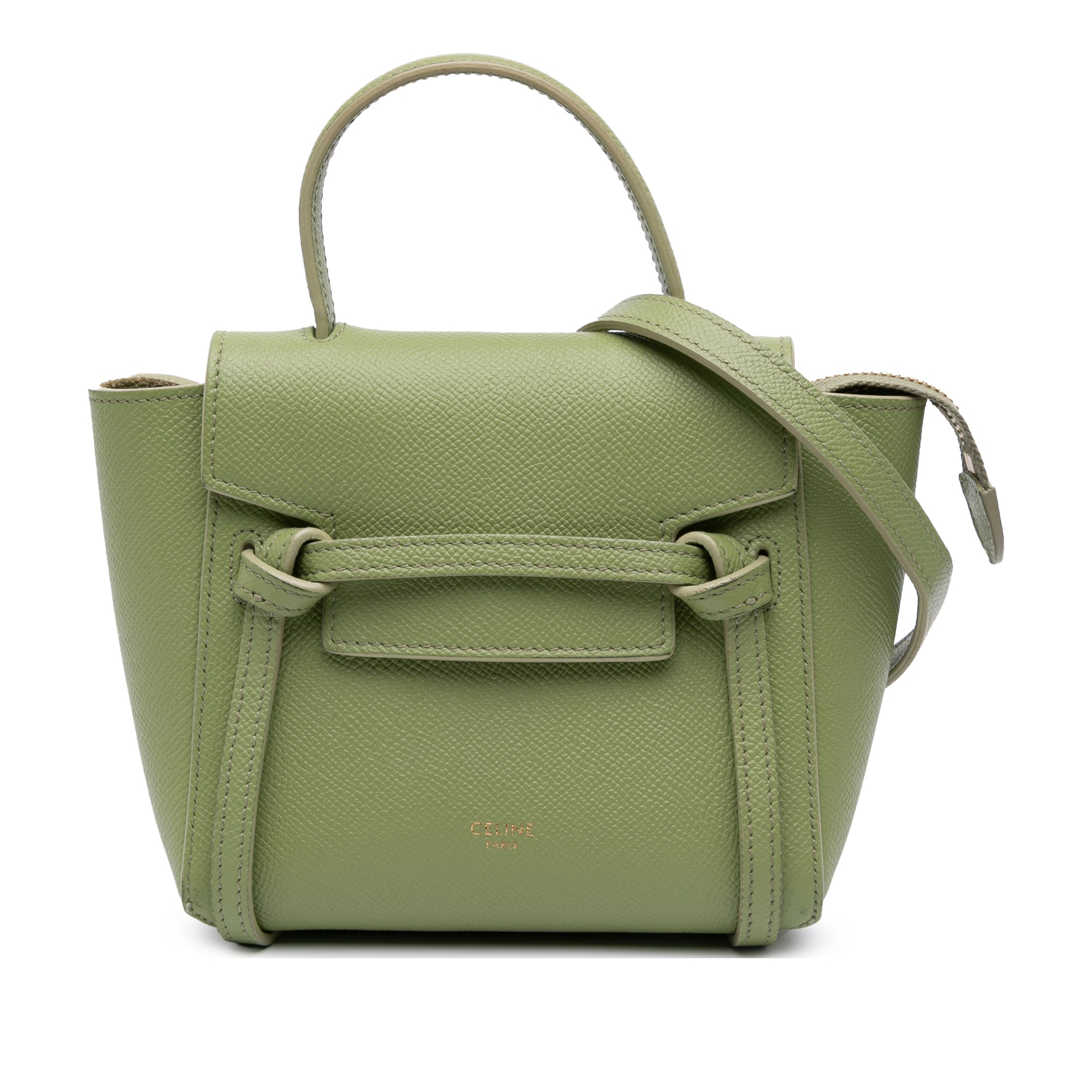 Pico Grained Calfskin Belt Bag