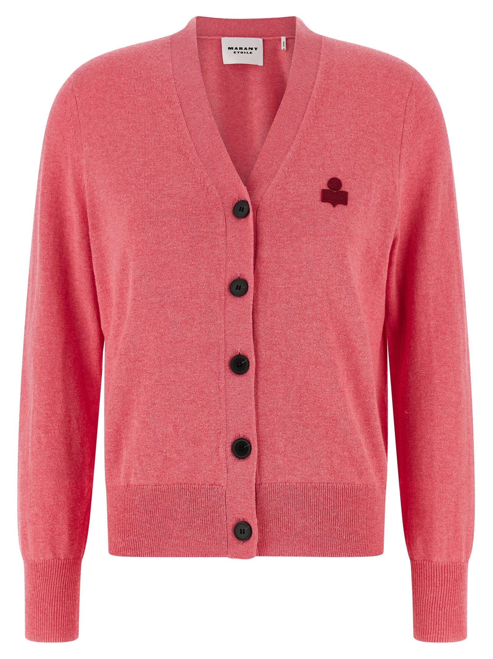 Marant Etoile Karina Cardigan — coral