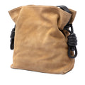 Suede Flamenco Knot Crossbody