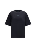 Dolce & Gabbana Logo-Patched Cotton Jersey T-Shirt — Black